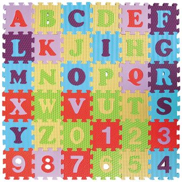   Baby Great puzzle szõnyeg 36db 15x15cm betûk-számok GB-M636