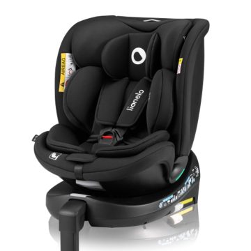   Lionelo gyerekülés Navy i-Size Isofix 360 fok 40-150 cm fekete-onyx