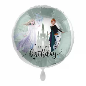   Fóliový balón Disney Ľadové kráľovstvo - pastelové všetko najlepšie k narodeninám 43 cm