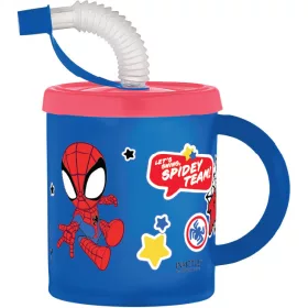 Spiderman Spidey Strohhalmbecher, Kunststoff 210 ml