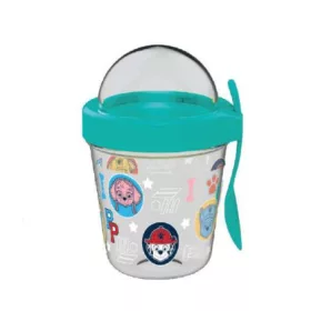   Paw Patrol Heads Becher-Snackhalter mit Deckel und Löffel, 350 ml
