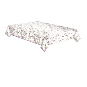 Papiertischdecke „Lavendelzweige“, 120 x 180 cm