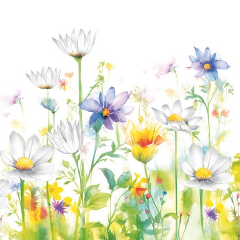 Virág Meadow szalvéta 20 db-os 33x33 cm