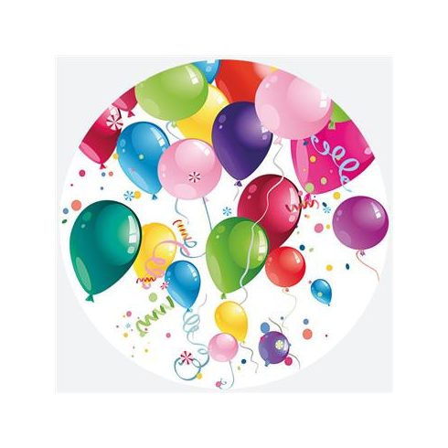 Lufis Party papírtányér 8 db-os 18 cm