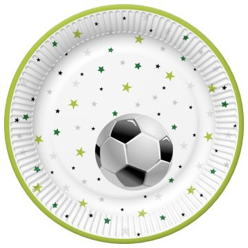 Focis With Stars papírtányér 8 db-os 22,7 cm