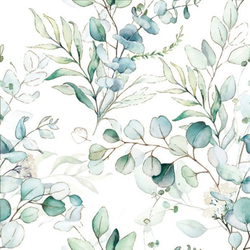 Virág Eucalyptus Twigs szalvéta 20 db-os 25x25 cm