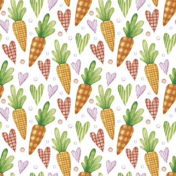 Húsvét Sweet Carrots szalvéta 20 db-os 25x25 cm