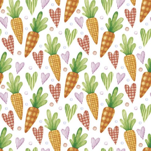 Húsvét Sweet Carrots szalvéta 20 db-os 25x25 cm