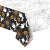 Papierový obrus s halloweenskym strašidelným vzorom 120x180 cm