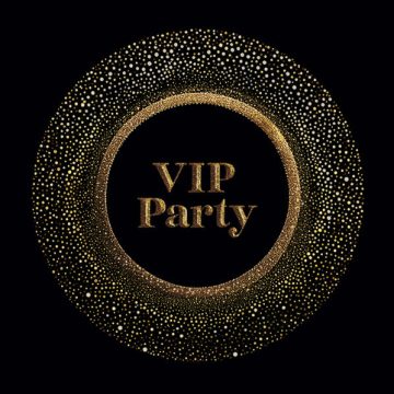 Party Gold VIP szalvéta 20 db-os 25x25 cm