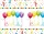 Plastový obrus Happy Birthday Streamers 120x180 cm