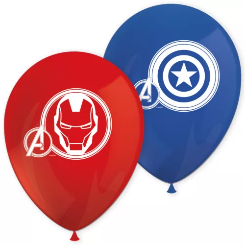 Bosszúállók Infinity Stones léggömb, lufi 8 db-os