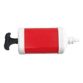 Rote, rote Ballonpumpe