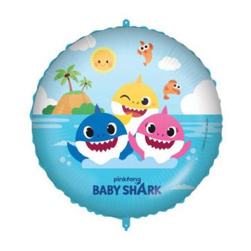 Baby Shark Fun in the Sun fólia lufi 46 cm