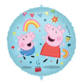 Fóliový balón Prasiatko Peppa Messy Play 46 cm