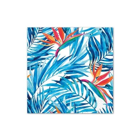 Virágos Tropical szalvéta 20 db-os 33x33 cm