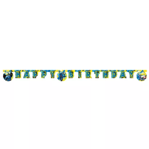 Nápis Batman Rogue Rage Happy Birthday FSC 2 m