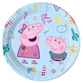 Papierový tanier Peppa Pig Messy Play 8 kusov 23 cm FSC