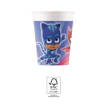 Pizsihősök Trio papír pohár 8 db-os 200 ml FSC