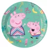 Peppa Pig Bastelset aus Papptellern, 8 Stück, 20 cm, FSC-zertifiziert