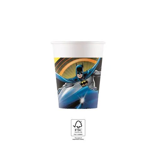 Batman Rogue Rage papír pohár 8 db-os 200 ml FSC