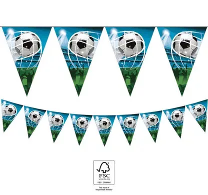 Girlanda futbalových fanúšikov s vlajkami FSC 2,3 m