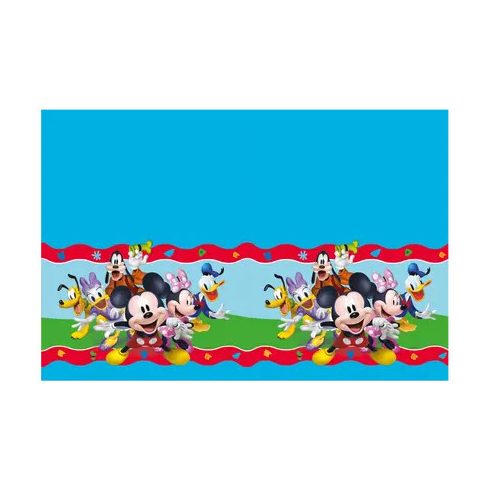 Disney Mickey Rock the House műanyag asztalterítő 120x180 cm