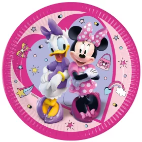 Disney Minnie Junior Pappteller, 8 Stück, 23 cm, FSC