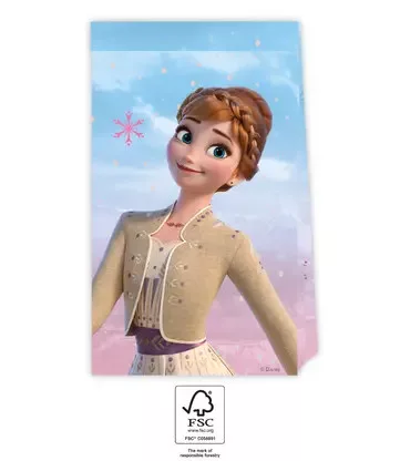 Papierové tašky Disney Frozen Wind 4 kusy FSC