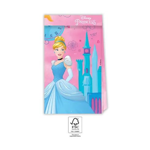 Disney Hercegnők Live Your Story papírzacskó 4 db-os FSC