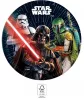 Star Wars Galaxy Pappteller, 8 Stück, 23 cm, FSC-zertifiziert