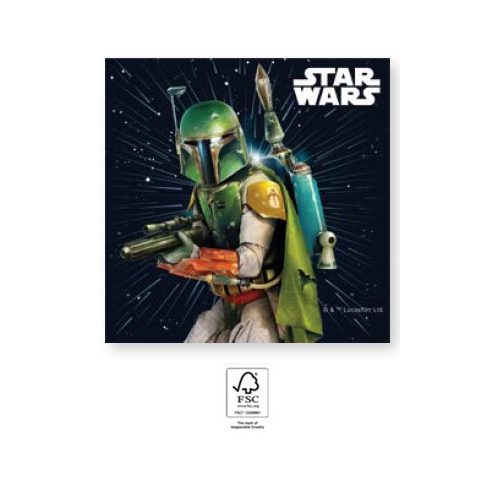 Star Wars Galaxy szalvéta 20 db-os 33x33 cm FSC