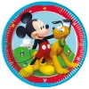 Disney Mickey „Rock the House“ Pappteller, 8 Stück, 20 cm, FSC-zertifiziert