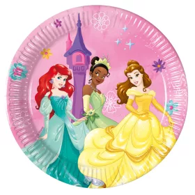   Disney Prinzessinnen – Lebe deine Geschichte – Pappteller, 8 Stück, 20 cm, FSC-zertifiziert