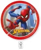 Papierové taniere Spiderman Crime Fighter 8 ks 20 cm FSC