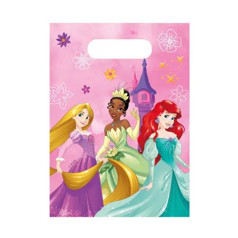 Disney Hercegnők Live Your Story ajándéktasak, ajándékzacskó 6 db-os