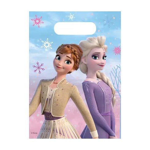 Disney Jégvarázs Wind ajándéktasak, ajándékzacskó 6 db-os