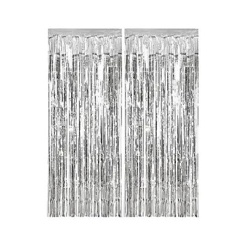 Silver Curtains, Ezüst ajtónyílásba való függöny 2 m
