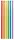 Színes Multicolor műanyag szívószál 6 db-os