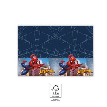 Pókember Crime Fighter papír asztalterítő 120x180 cm FSC