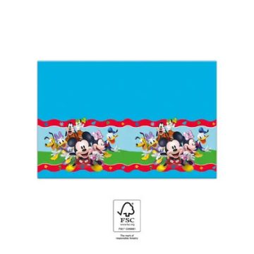   Disney Mickey Rock the House papír asztalterítő 120x180 cm FSC