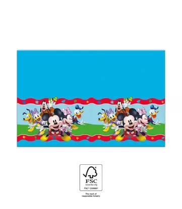 Papierový obrus Disney Mickey Rock the House 120x180 cm FSC