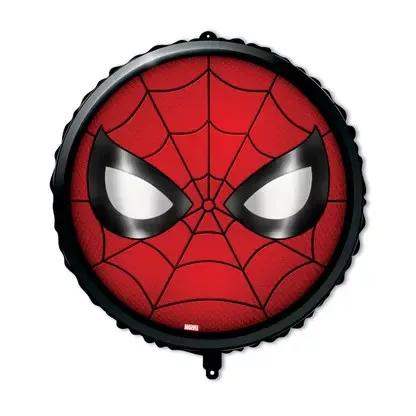 Spiderman-Gesicht-Folienballon 46 cm