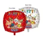 Paw Patrol dvostrani folijski balon 46 cm