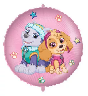 Fóliový balón Paw Patrol Skye a Everest 46 cm