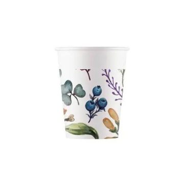 Virág Herbs papír pohár 8 db-os 200 ml
