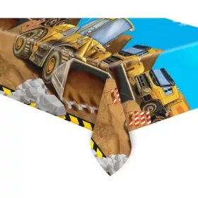 Plastový obrus Construction Grabber 120x180 cm