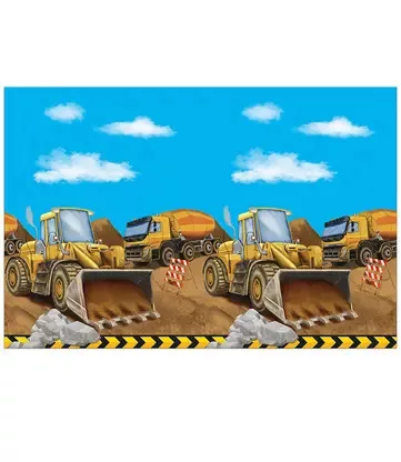 Plastový obrus Construction Grabber 120x180 cm