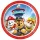 Paw Patrol Rettungshelden Pappteller, 8 Stück, 20 cm, FSC