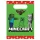 Minecraft-Geschenktüten aus grünem Papier, 4 Stück